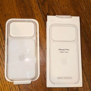 Apple iPhone 17 Pro Transparent Case